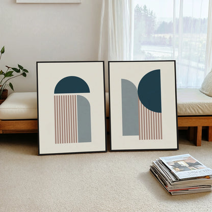 2 Frame-4Abstract-Boho-Wall-Art-30187580