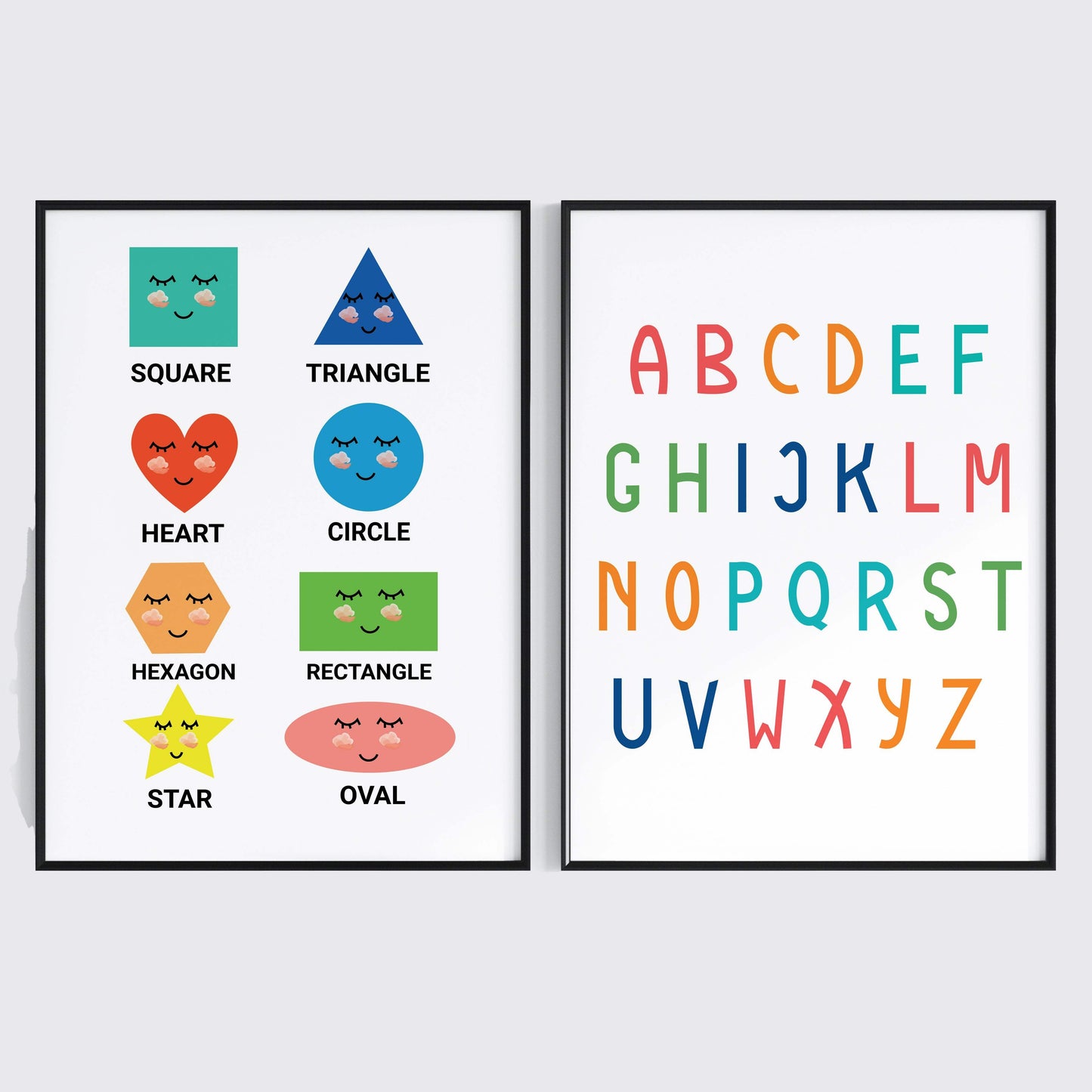 2 Frame-Education-Wall-Art-Home-School-26746669