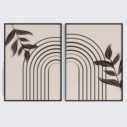 2 Frame-Boho-Wall-Art-Abstract-33237128