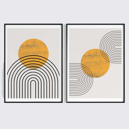 2 Frame-Abstract-Geometric-Boho-Wall-Art-42361731