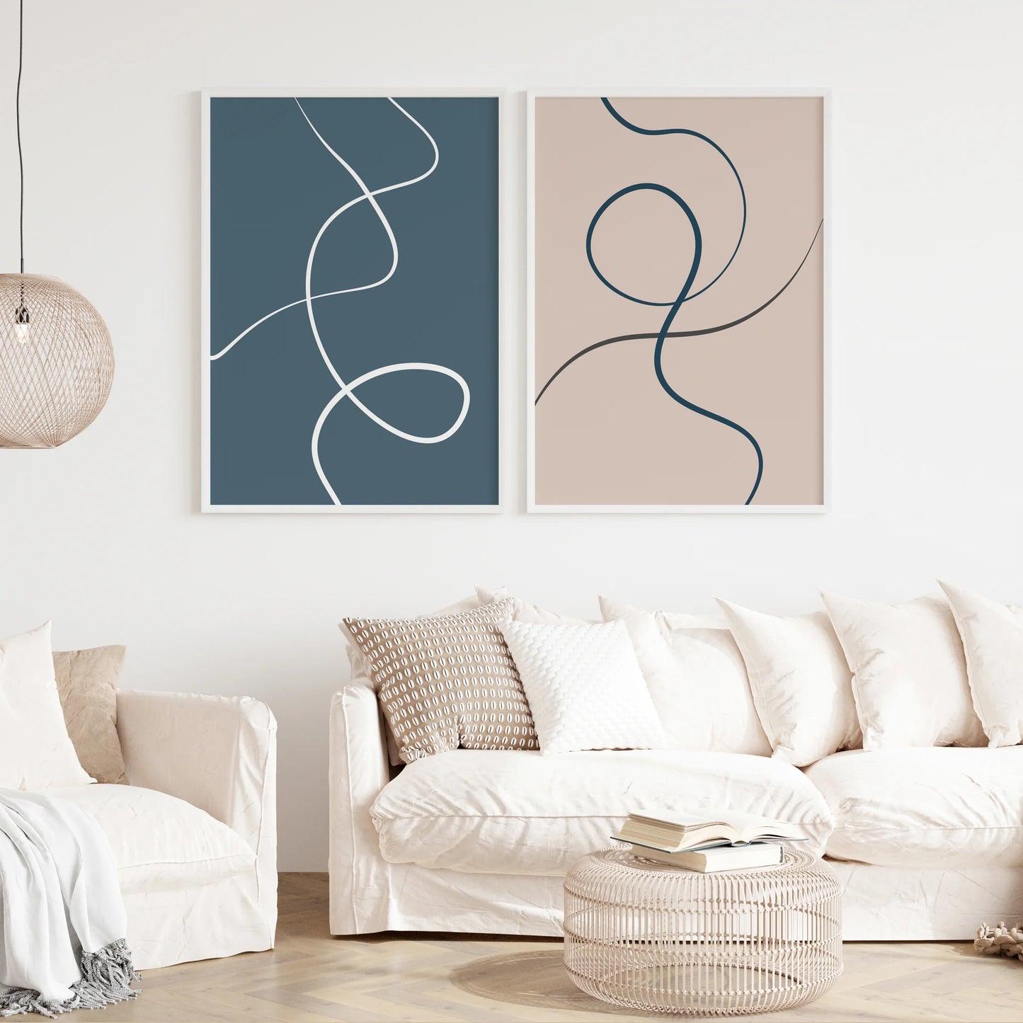 2 Frame-2-Abstract-Boho-Wall-Art-29504231