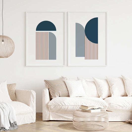 2 Frame-4Abstract-Boho-Wall-Art-30187580
