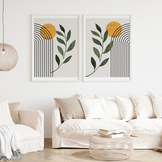 2 Frame-3-Abstract-Boho-Plant-Wall-43160976