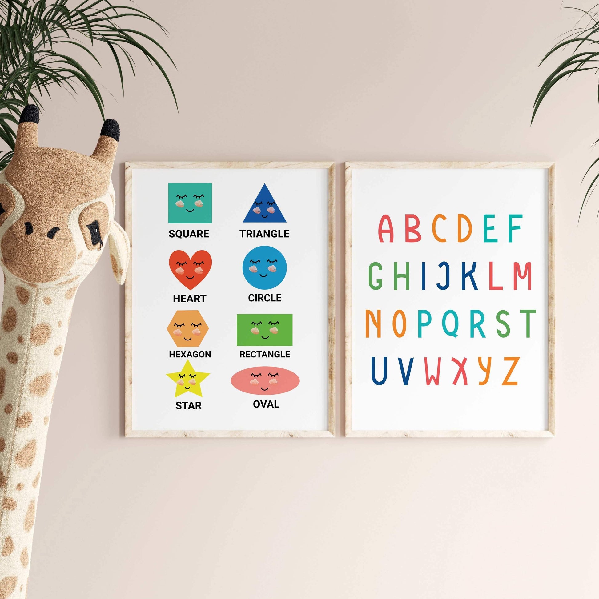 2 Frame-Education-Wall-Art-Home-School-26746669