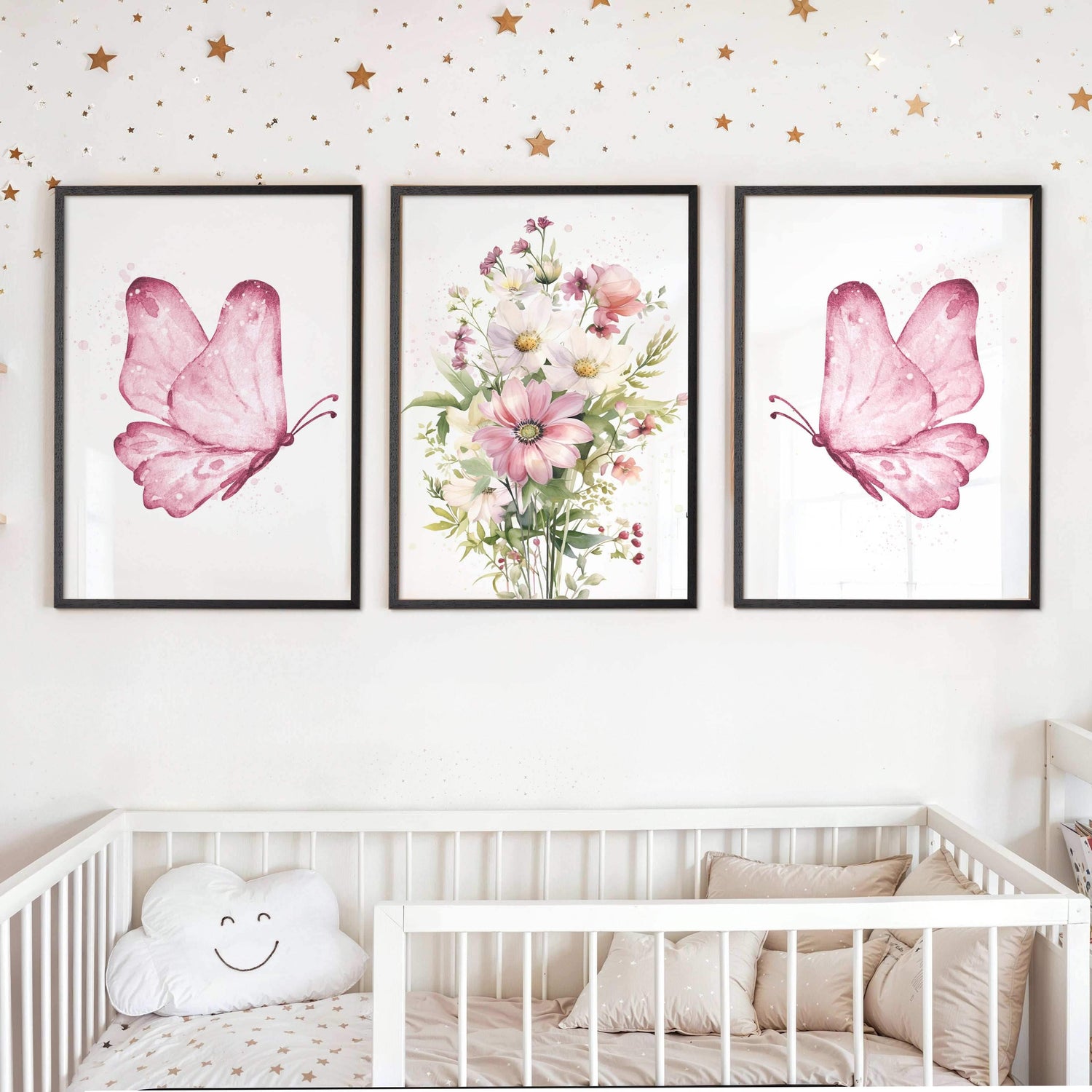 3 Frame-Nursery-girl-butterfly-Set-of-99007388