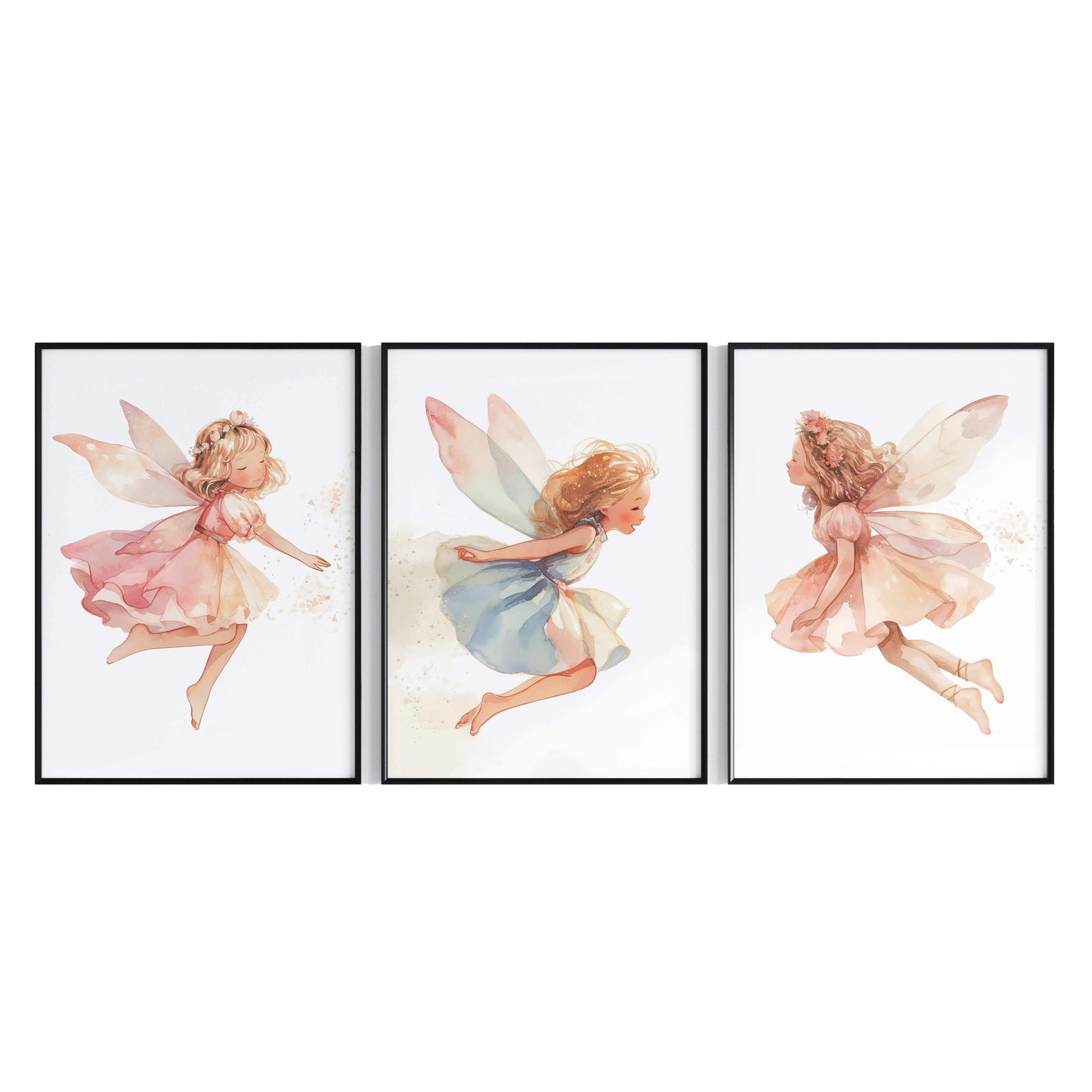 3 Frame-Girl-Wall-art-10245956