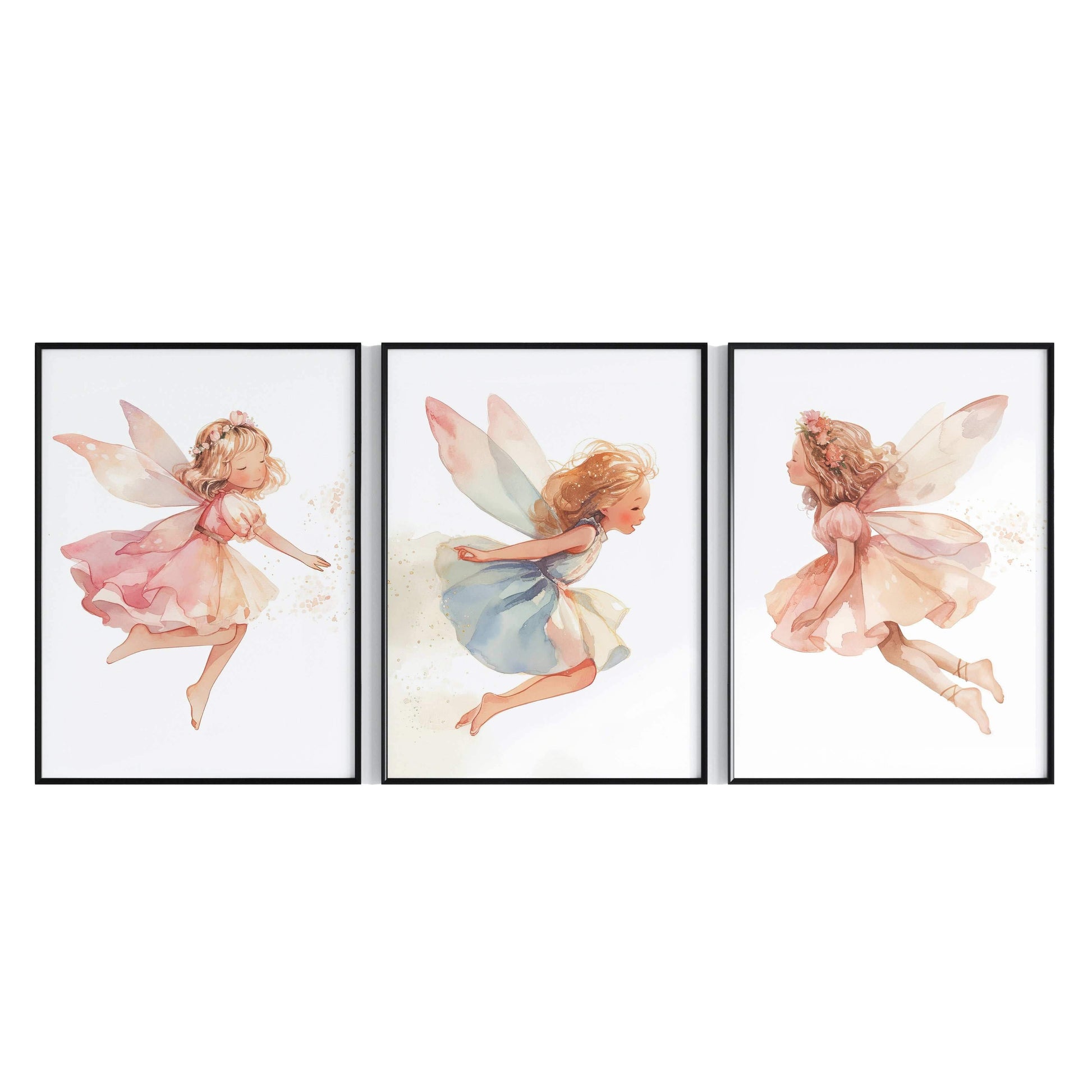 3 Frame-Girl-Wall-art-10245956