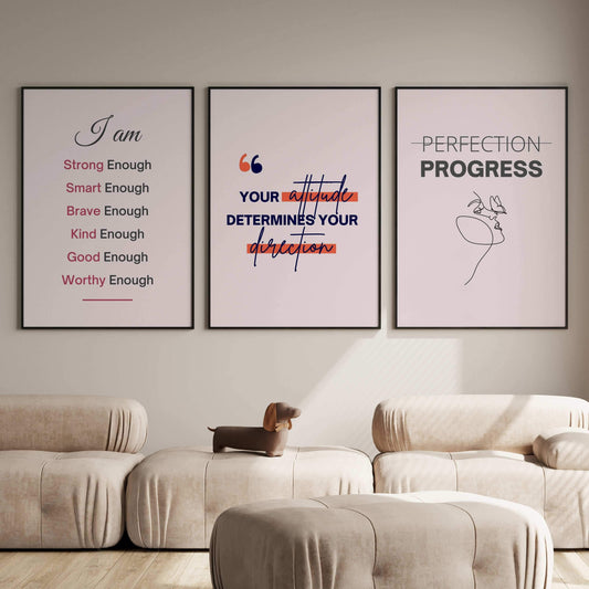 3 Frames-I-Am-Strong-Affirmation-Wall-48087218