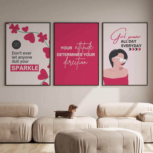 3 Frames-Girl-Power-3-Piece-Wall-63432306