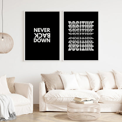 3 Frames-Never-Back-Down-Wall-art-82834845