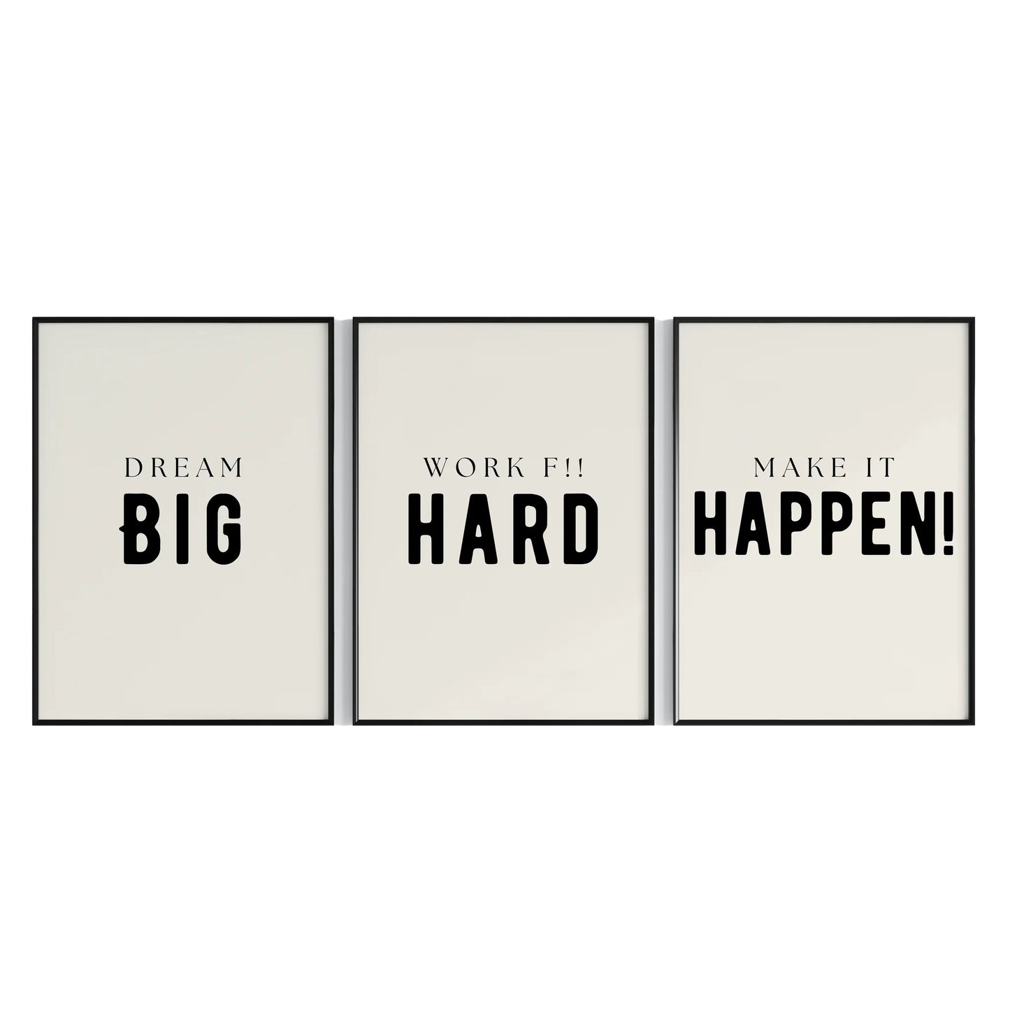 3 Frames-Dream-Big-Wall-art-11086911