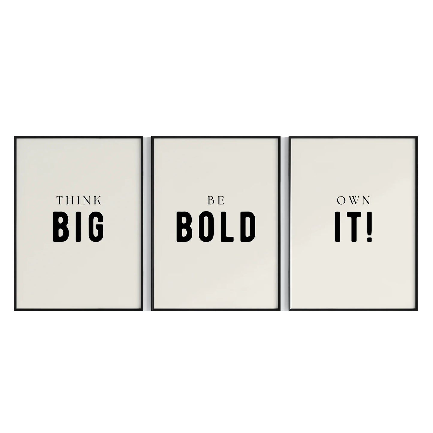 3 Frames-Be-Bold-Wall-art-11086935