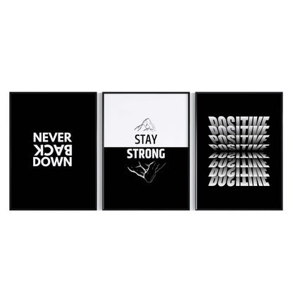 3 Frames-Never-Back-Down-Wall-art-82834845