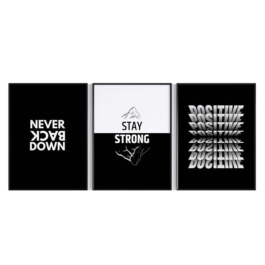 3 Frames-Never-Back-Down-Wall-art-82834845